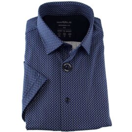 MARVELIS Jerseyhemd MODERN FIT modischer Druck halbarm