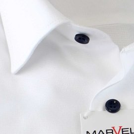 MARVELIS chemise pour homme COMFORT FIT structure à manches longue