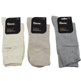 3 Paires Qano – Chaussettes homme « RELAX...