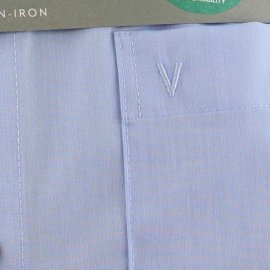 MARVELIS chemise pour homme COMFORT FIT chambray à manches longue