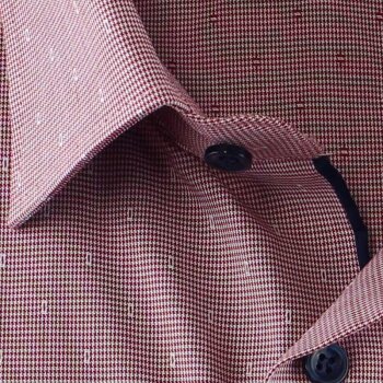 MARVELIS Hemd MODERN FIT MICRO karo langarm