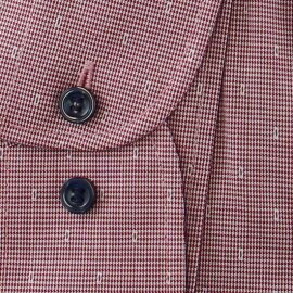 MARVELIS Hemd MODERN FIT MICRO karo langarm