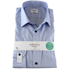 MARVELIS shirt MODERN FIT extra long sleeve 69cm
