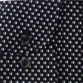 MARVELIS Hemd MODERN FIT modischer Druck langarm