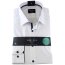 MARVELIS Hemd BODY FIT edel chambray langarm mit Kontrast
