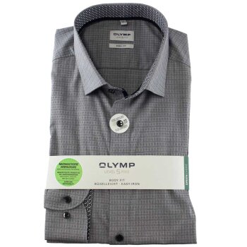 OLYMP chemise pour homme LEVEL FIVE BODY FIT à manches longues sumplémentaires (69cm)