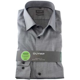 OLYMP LUXOR comfort fit a jacquard camisa para hombres...