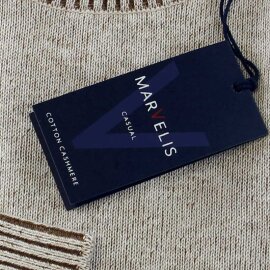 Herren Kaschmir Pullover, Rund-Ausschnitt, Marke MARVELIS