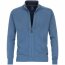 Herren Strickjacke, mit Reißverschluss, Marke REDMOND, 100% Baumwolle