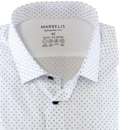 MARVELIS Jersey shirt MODERN FIT EASY TO WEAR long-sleeved