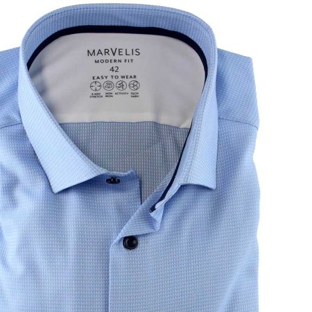 MARVELIS Jersey shirt MODERN FIT EASY TO WEAR long-sleeved