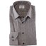 MARVELIS Hemd MODERN FIT diamant Jacquard 3D structure langarm