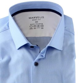 MARVELIS Jerseyhemd BODY FIT performance EASY TO WEAR langarm