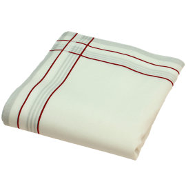 Handkerchiefs 12 pieces ca.40x40cm pure cotton Charles + William