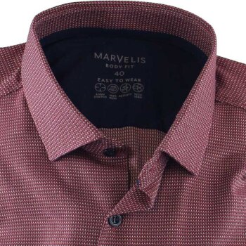 MARVELIS Jerseyhemd BODY FIT performance EASY TO WEAR langarm