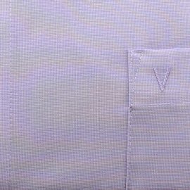 MARVELIS COMFORT FIT fil a fil camisa para hombres mangas largas