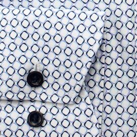 MARVELIS Hemd COMFORT FIT modischer Druck langarm