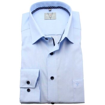 MARVELIS Hemd COMFORT FIT fil a fil langarm