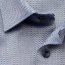 MARVELIS chemise pour homme BODY FIT jacquard 3D à manches longue