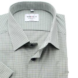MARVELIS Hemd MODERN FIT mini karosammlung halbarm