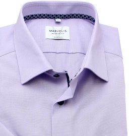MARVELIS Men`s Shirt MODERN FIT a Fil short sleeve