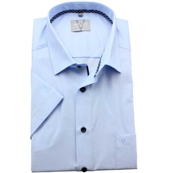 MARVELIS COMFORT FIT Fil a Fil camisa para hombres mangas cortas