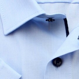 MARVELIS COMFORT FIT Fil a Fil camisa para hombres mangas cortas