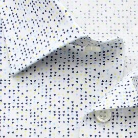 MARVELIS chemise pour homme MODERN FIT print à manches courtes