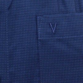 MARVELIS Hemd MODERN FIT diamant Jacquard structure langarm