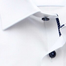 MARVELIS Hemd COMFORT FIT Diamant Jacquard langarm