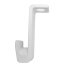 5 pieces Clothes hanger Doppler space-saving miracle space-saving hook universal size white