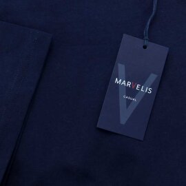 MARVELIS T-Shirt CASUAL mit Rund-Ausschnitt