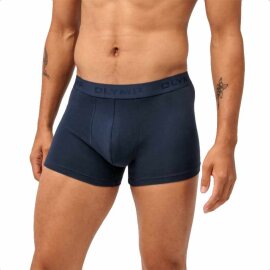 OLYMP Boxer Shorts 3-Pack Blue