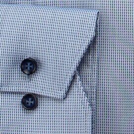 MARVELIS Hemd MODERN FIT diamant Jacquard structure langarm
