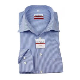 MARVELIS chemise pour homme MODERN FIT rayures à manches longue (7754-64-15a) 45