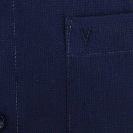 MARVELIS Hemd MODERN FIT diamant Jacquard structure langarm