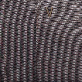 MARVELIS Hemd MODERN FIT diamant Jacquard structure langarm