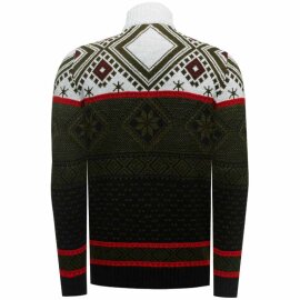 Rusty Neal Norweger Pullover Khaki