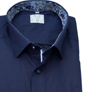 MARVELIS Hemd COMFORT FIT uni expressive langarm