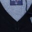 Pullover, V-Ausschnitt, Marke MARVELIS, reine Baumwolle
