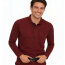 Polo REDMOND Wash & Wear avec poche poitrine, manches longues