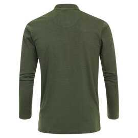 REDMOND polo shirt Wash & Wear with breast pocket, long sleeve