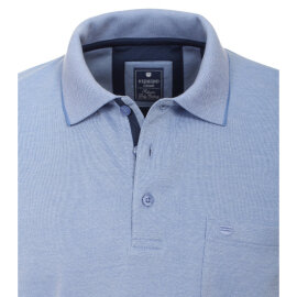 Polo REDMOND Wash & Wear avec poche poitrine, manches longues