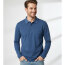 Polo REDMOND Wash & Wear avec poche poitrine, manches longues