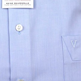 MARVELIS Men´s Shirt MODERN FIT chambray short sleeve