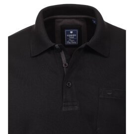 Polo REDMOND Wash & Wear avec poche poitrine, manches longues