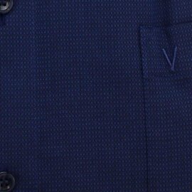 MARVELIS Hemd MODERN FIT uni langarm kontrast