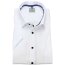 MARVELIS Hemd COMFORT FIT uni halbarm mit Kontrast