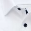 MARVELIS Hemd COMFORT FIT uni halbarm mit Kontrast