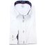 MARVELIS Hemd MODERN FIT uni langarm kontrast